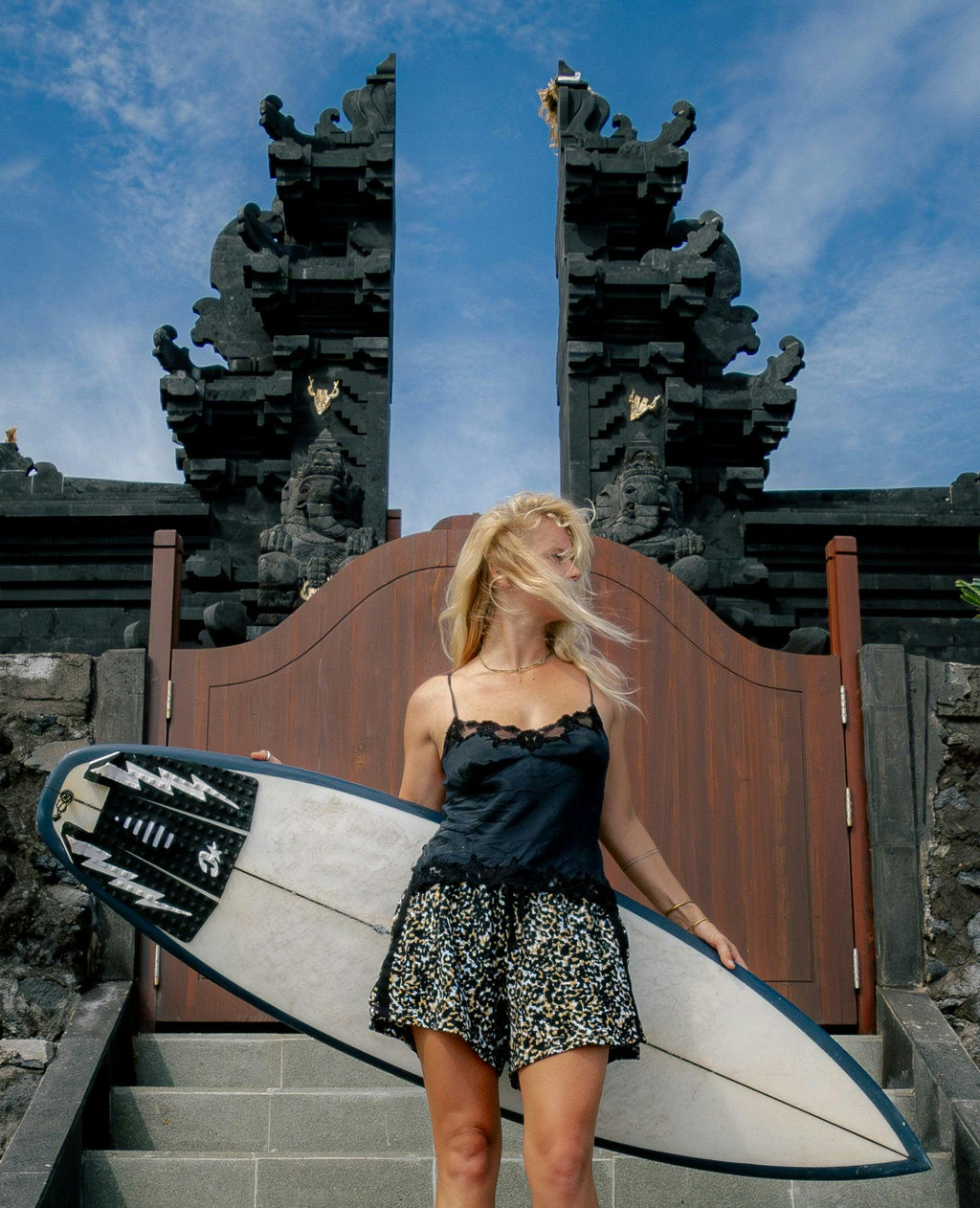 Terry Towelling Shorts Leopard