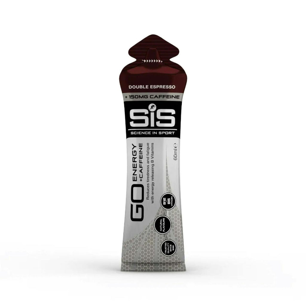 GO Plus Caffeine Gel 60m Double Espresso Single