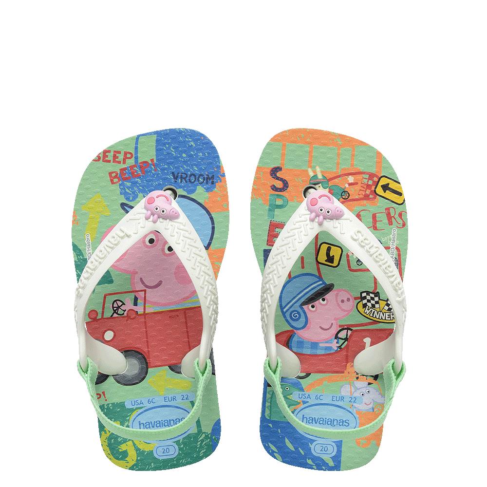 Baby Peppa Pig Car Race Thongs