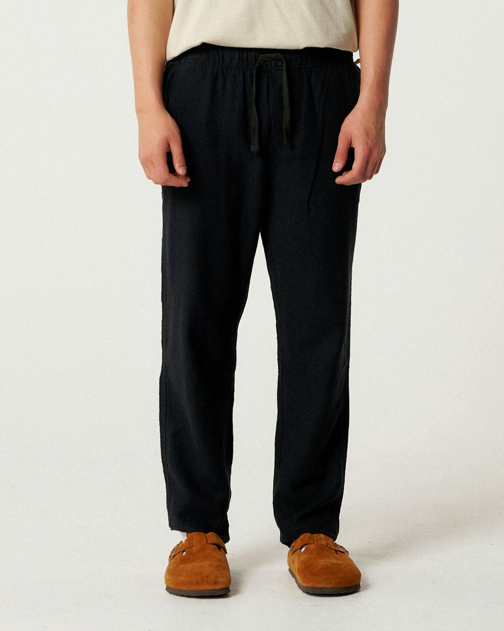 Cruiser Linen Pant - Vintage Black
