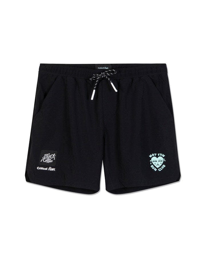 Run Club Run Short - Vintage Black