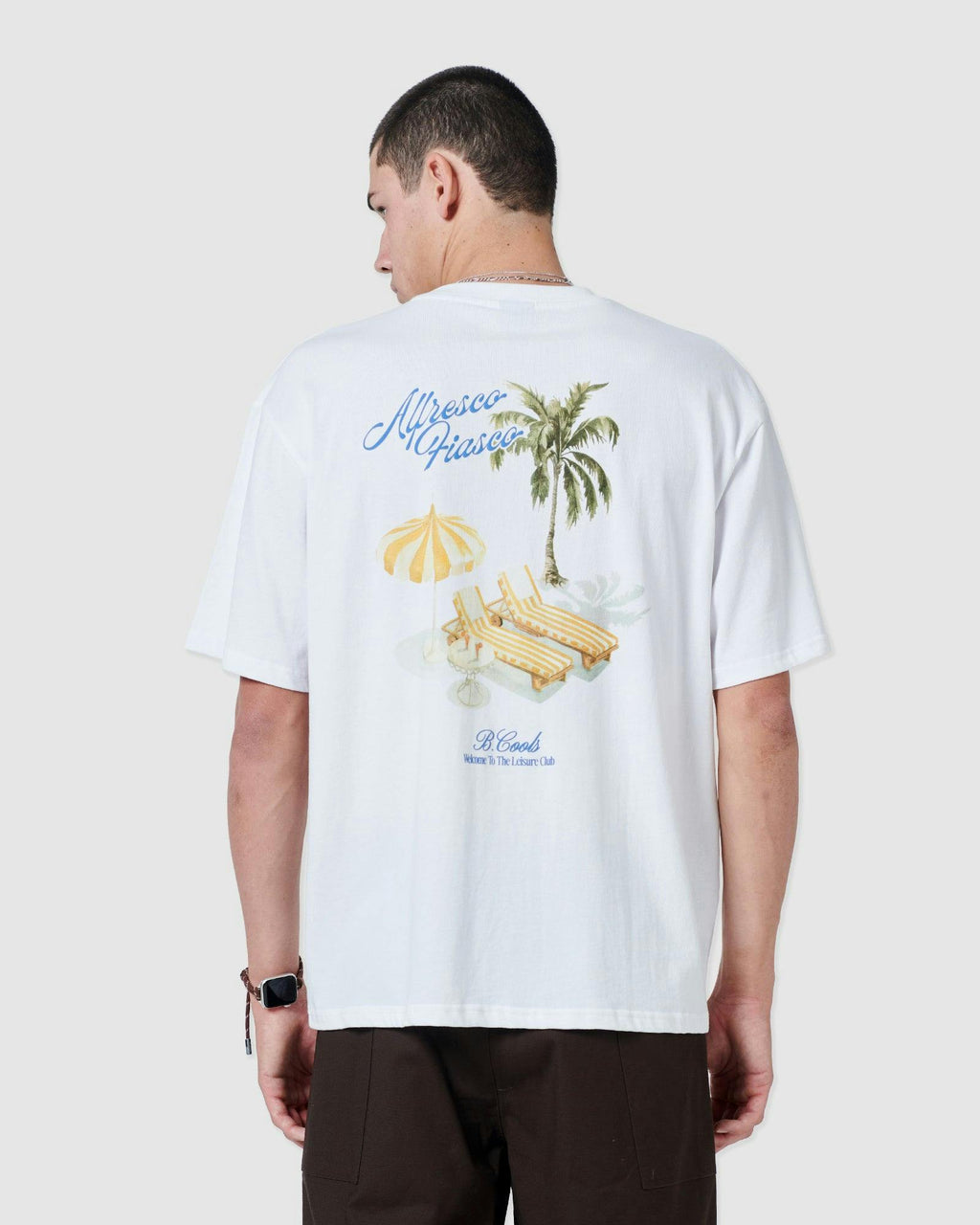 fiasco t-shirt white