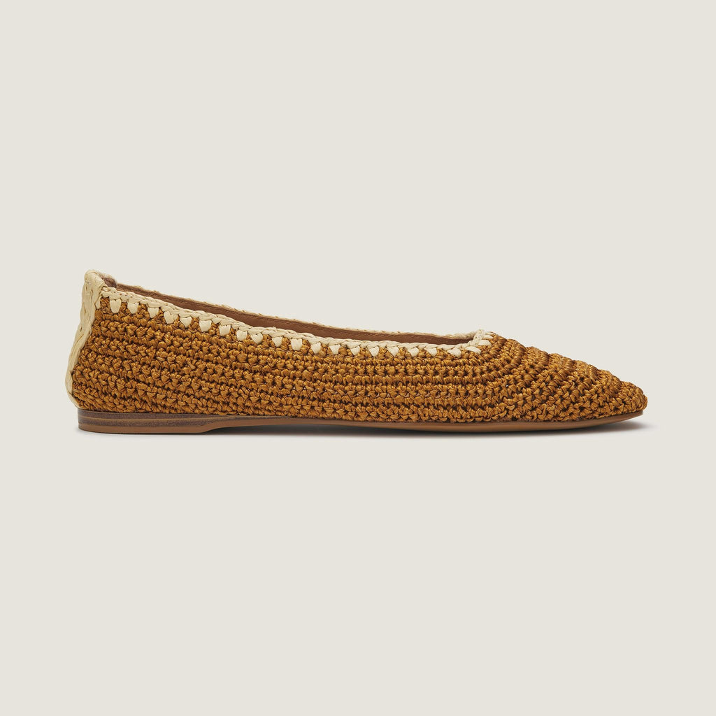 Cleo Crochet Ballet - Tan