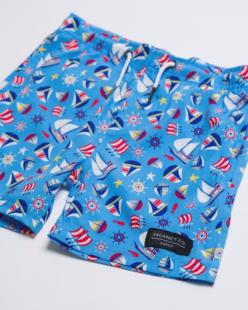 Pirates Swim Short - Youth