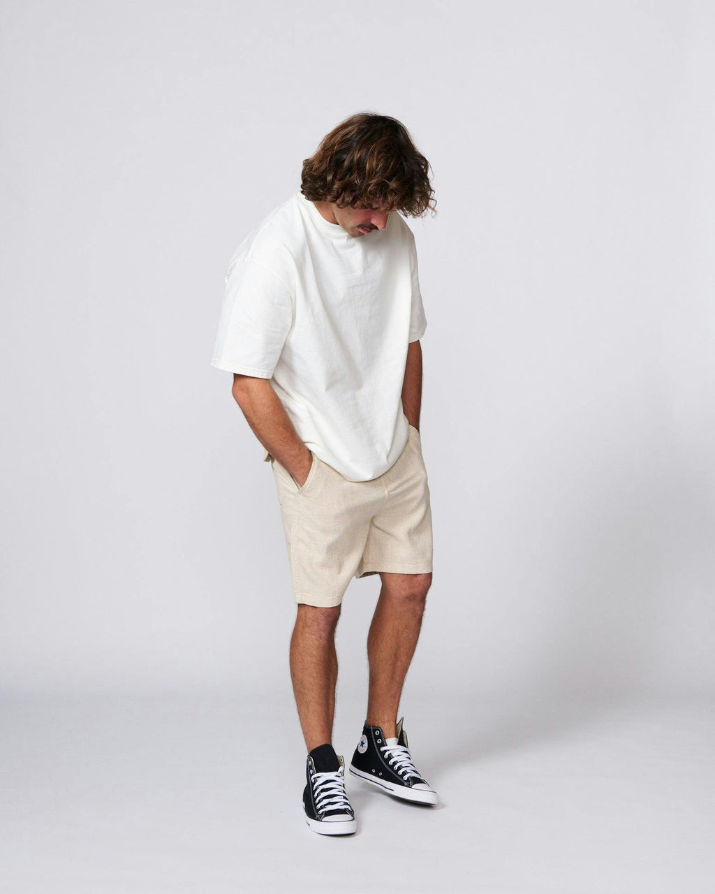 Cruiser Linen Short - Ecru