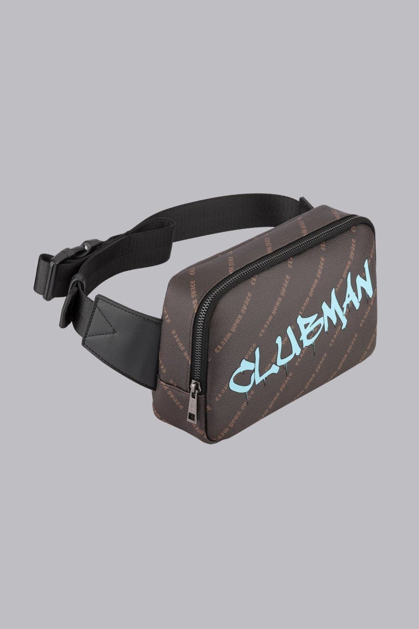 Clubman Handstyle Deluxe Belt Bag - Brown