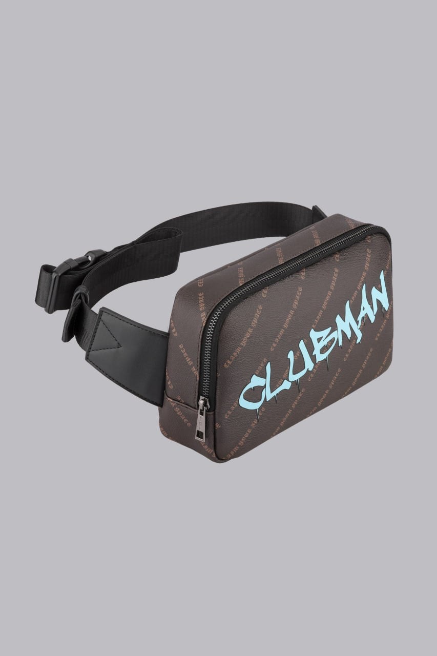 Clubman Handstyle Deluxe Belt Bag - Brown