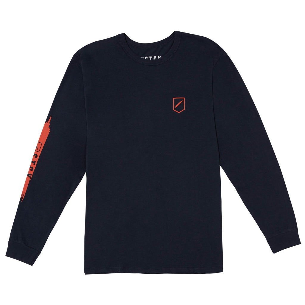 SLASH L/S TEE / NAVY