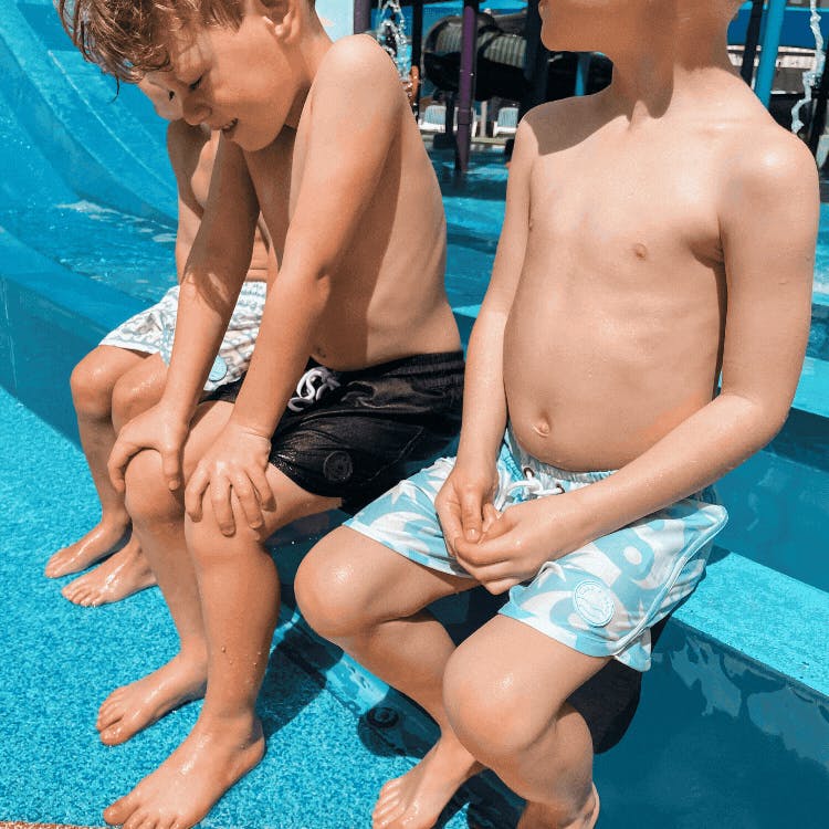 Peace-Full Kids Recycled Boardshorts