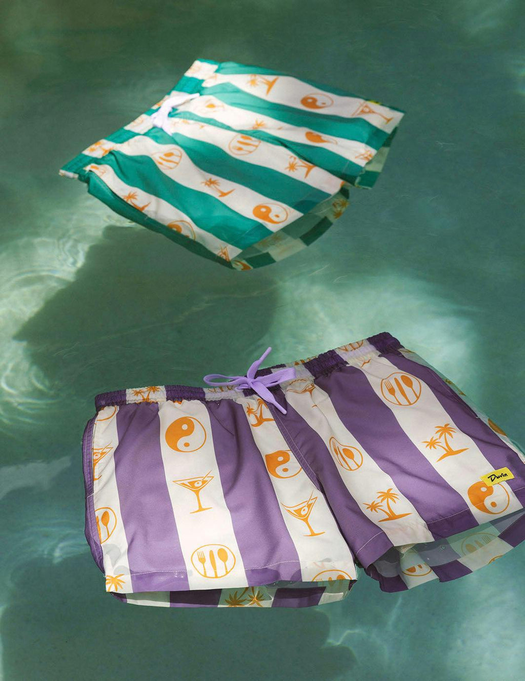 Yin Yang Swim Short - Marine