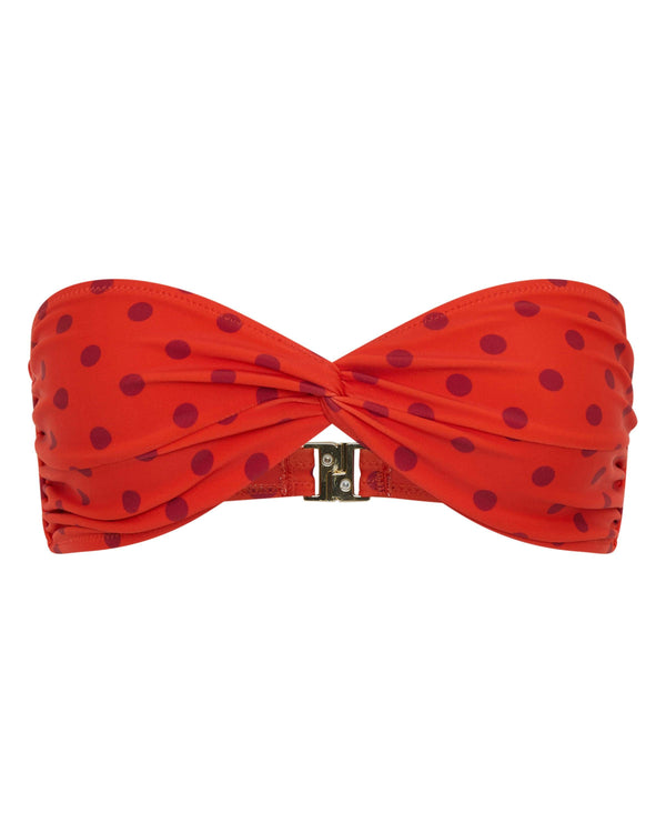 Positano Top Chilli Polka image 1