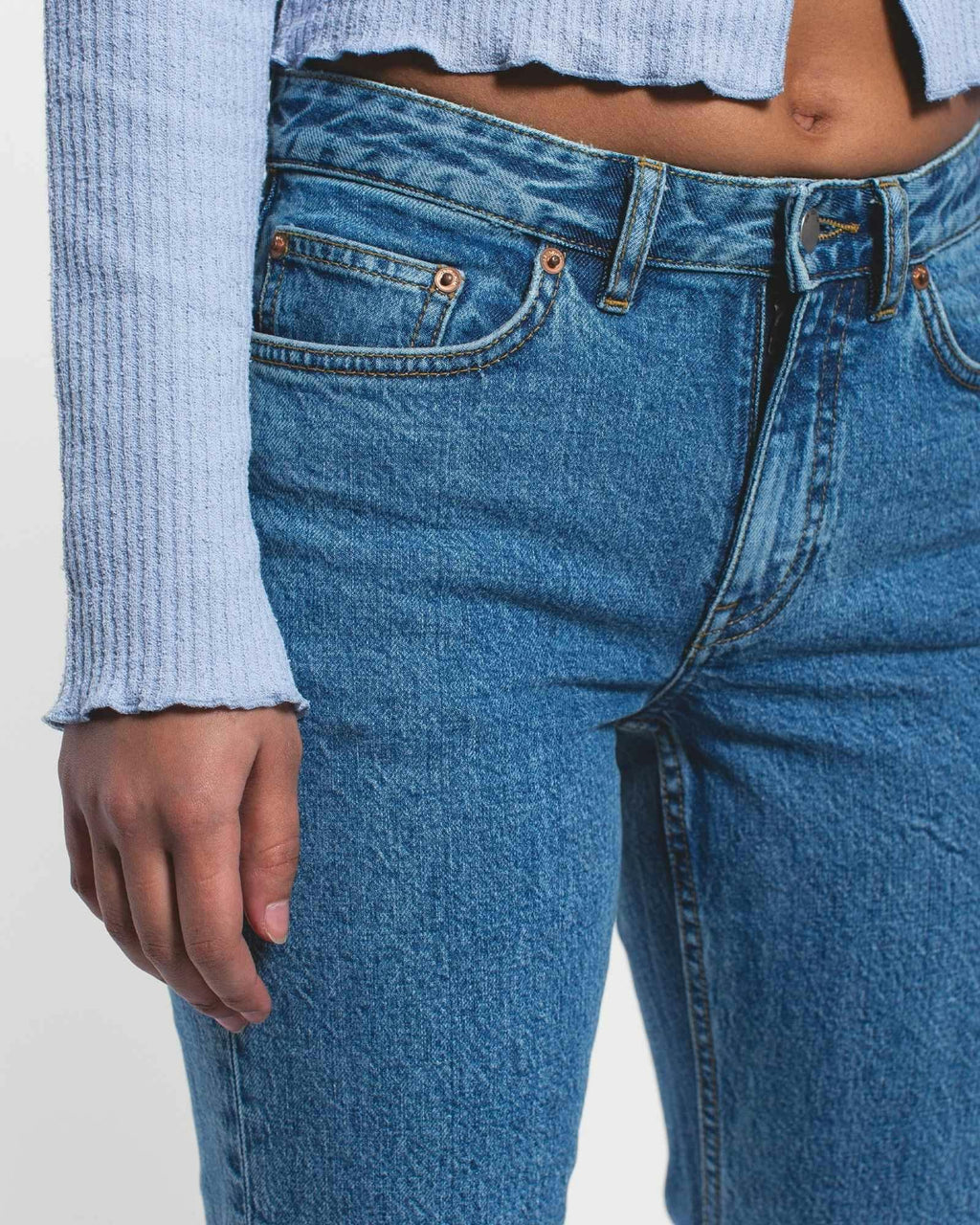 Elba Bootcut Jeans - Bay Sky Retro