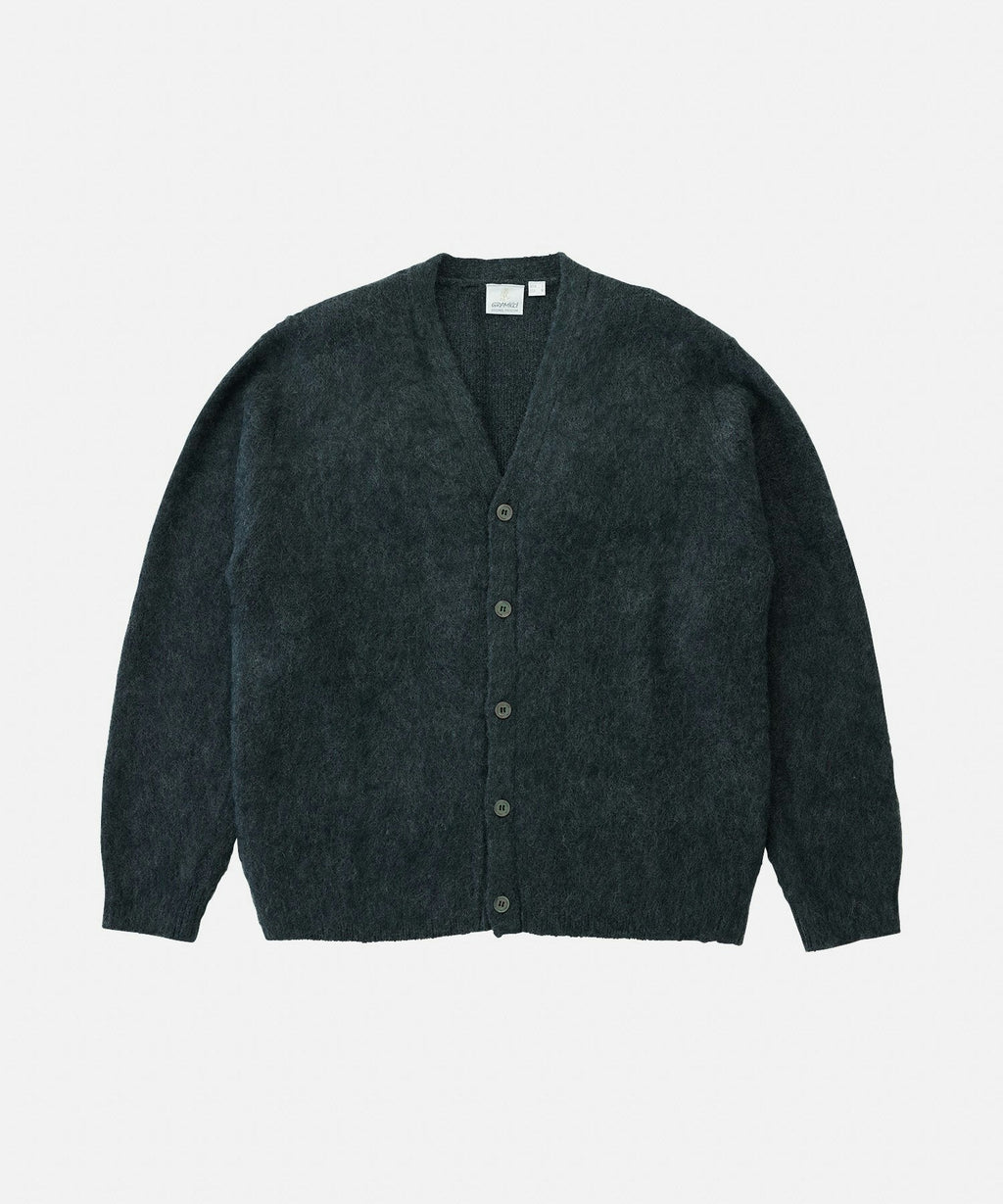 Gramicci Mohair Cardigan in Charcoal
