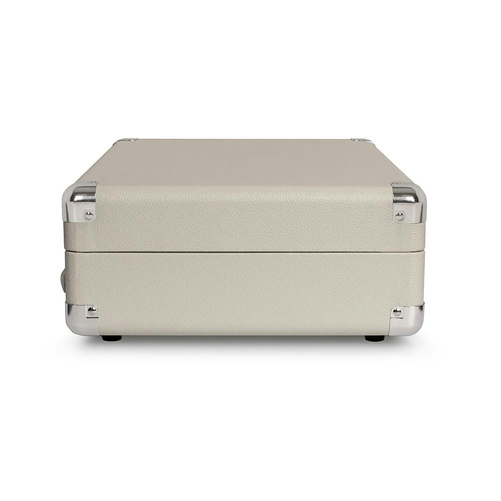 Crosley Cruiser Bluetooth Portable Turntable + Crosley Turntable  Stand Bundle- White Sands