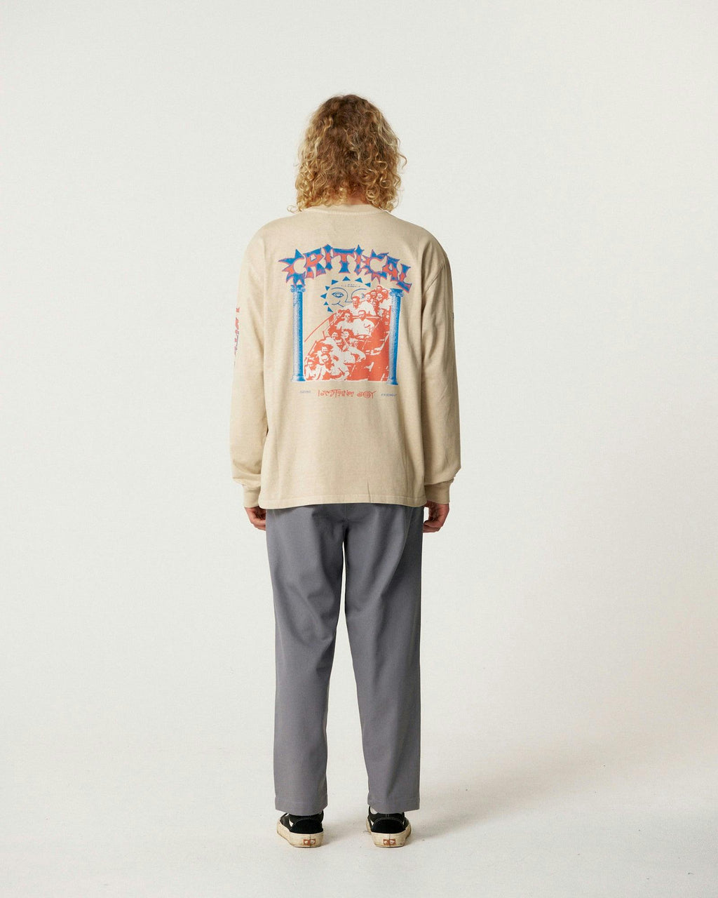 Joyride Longsleeve Tee - Ecru