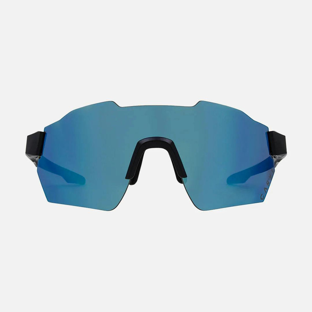 Level Up HD - Frame: Matte Black   Lens: Rose with External Blue Iridium