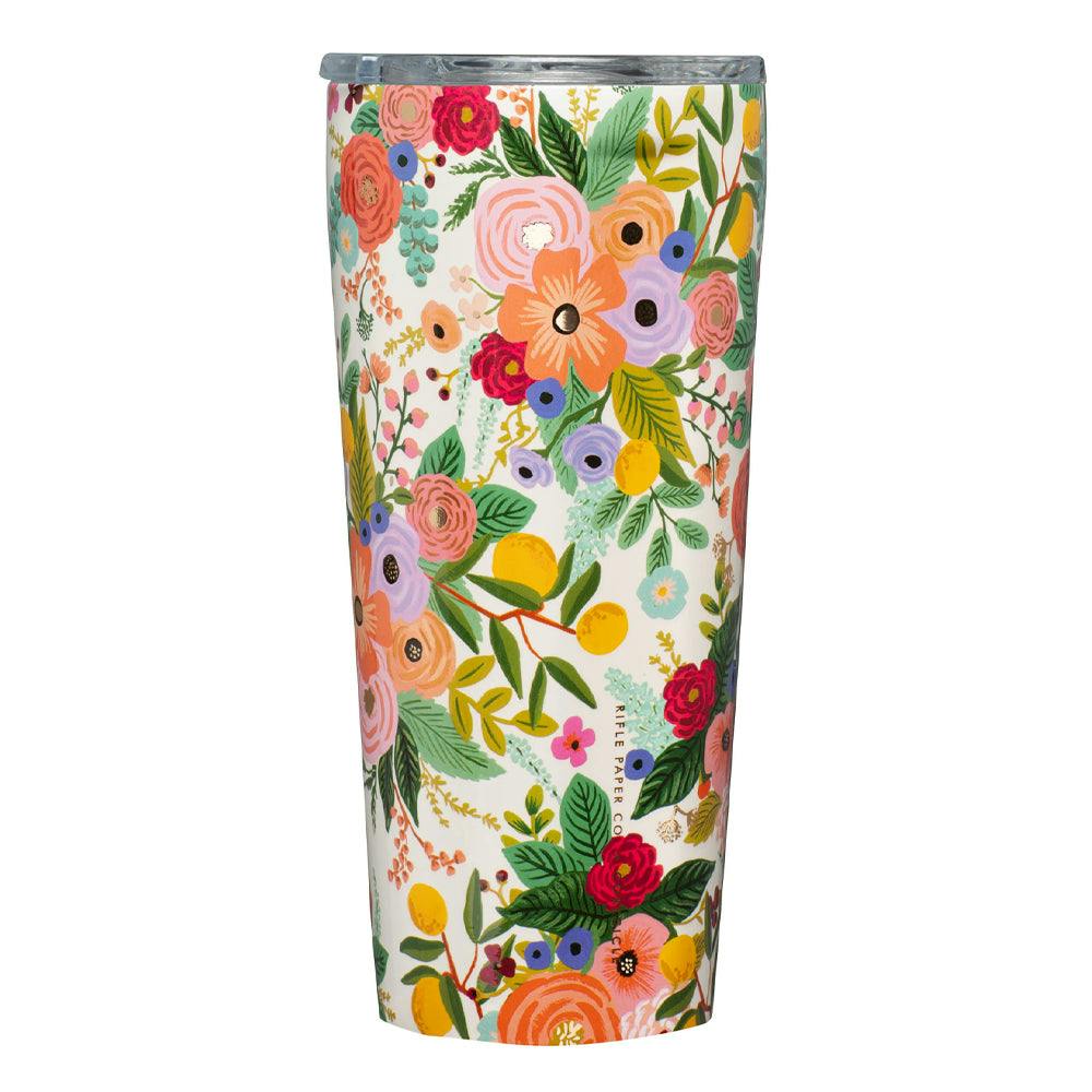 Corkcicle Tumbler - 750ml Rifle Paper - Garden Party Cream