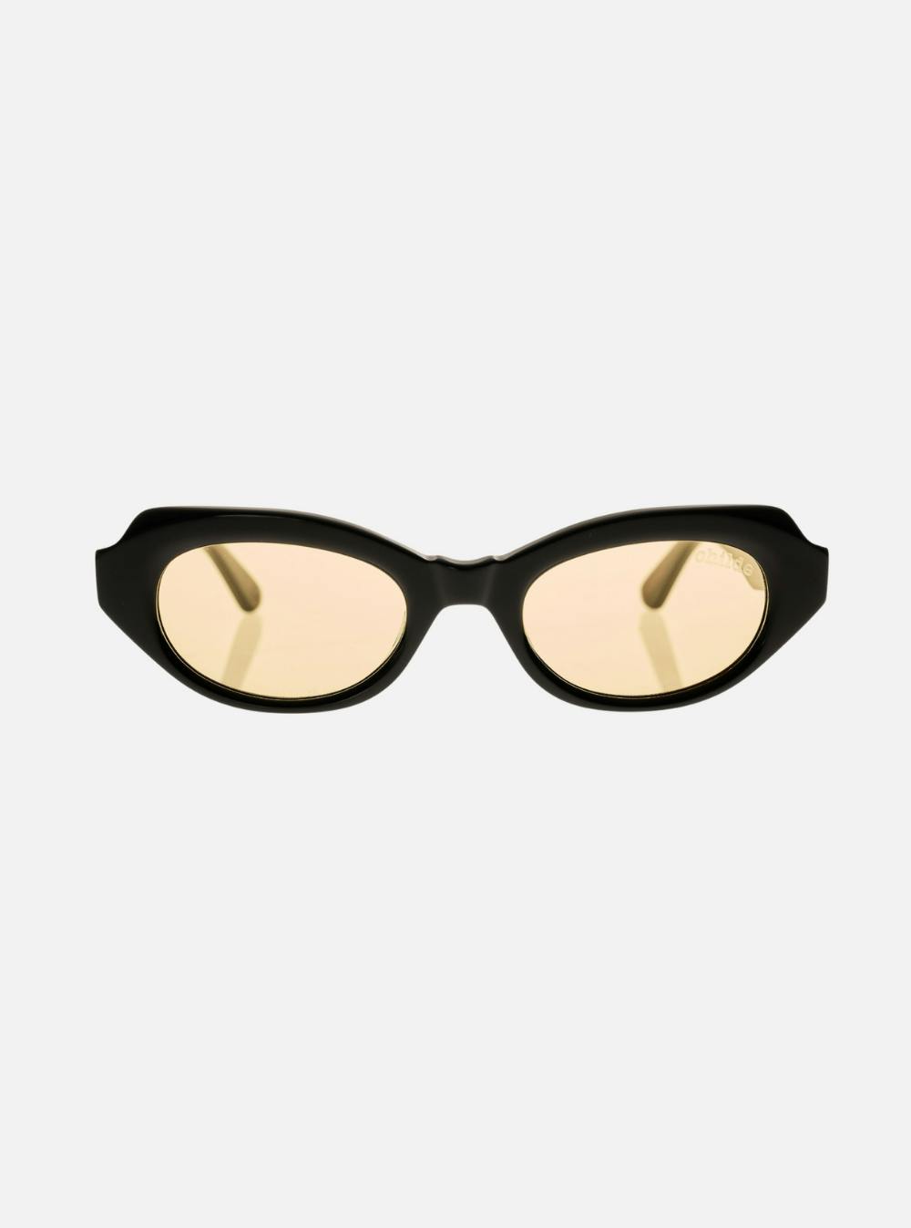 BALLET Gloss Black Bio Acetate | Yellow Bio Lens