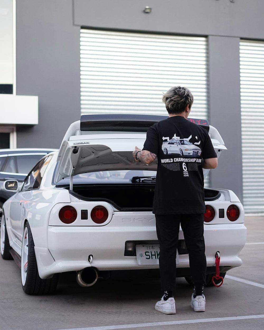 "Skyline" T Shirt // Black