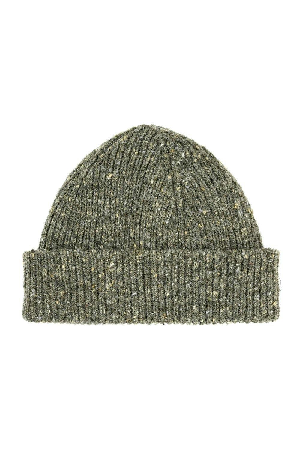 Uskees 4003 Speckled Donegal Wool in Army Green